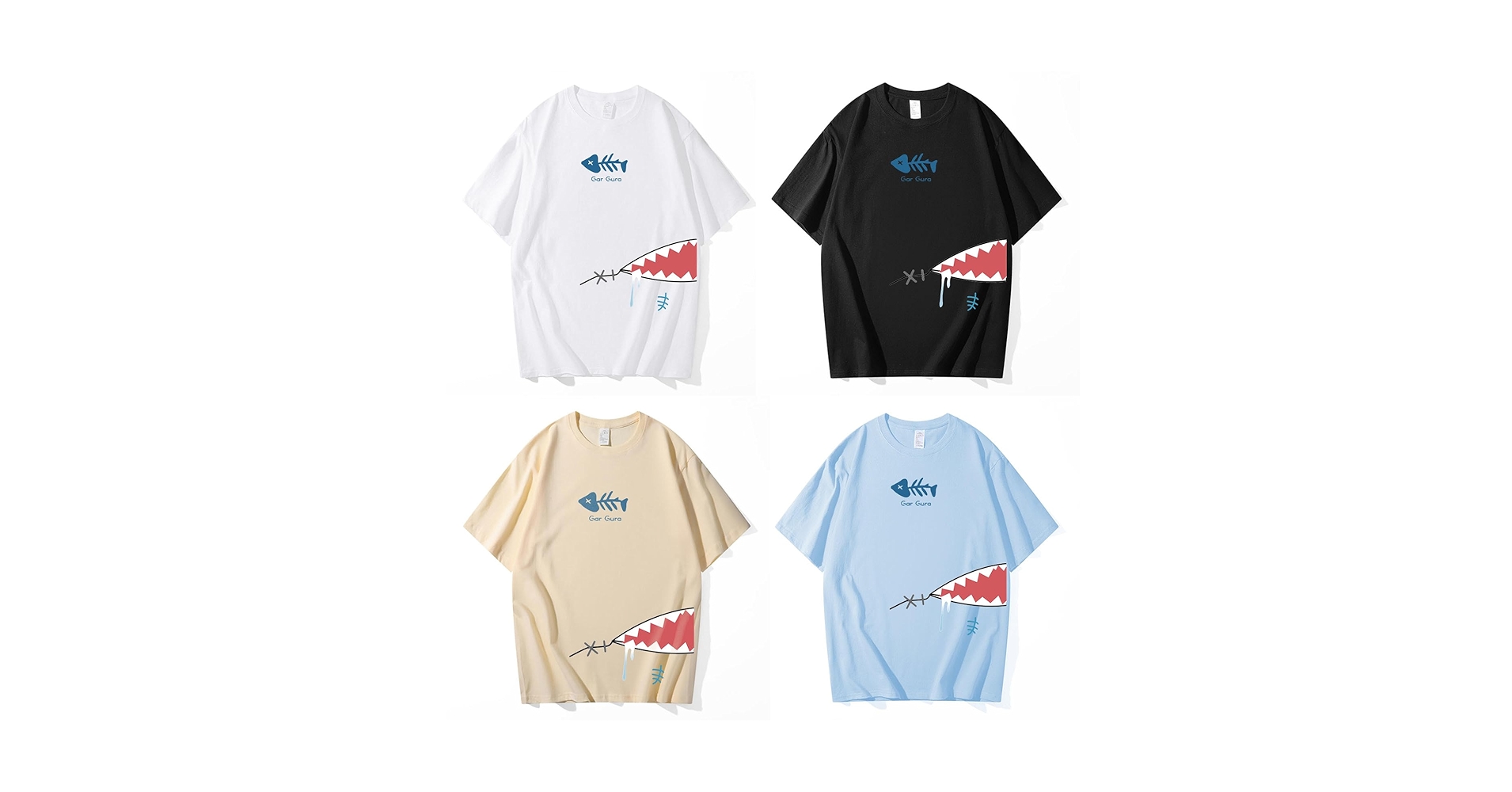 Amazon | がうる・ぐら tシャツ 半袖 丸首 夏服 コスプレ衣装